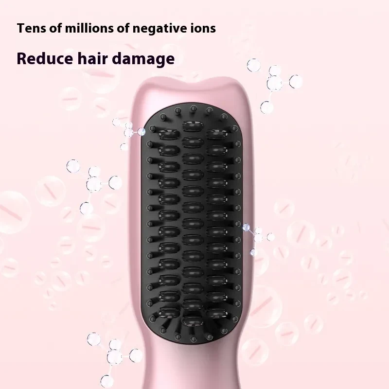 Cepillo alisador de pelo inalámbrico recargable de 220 W