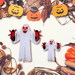 Adornos fantasmales para decoración de Halloween