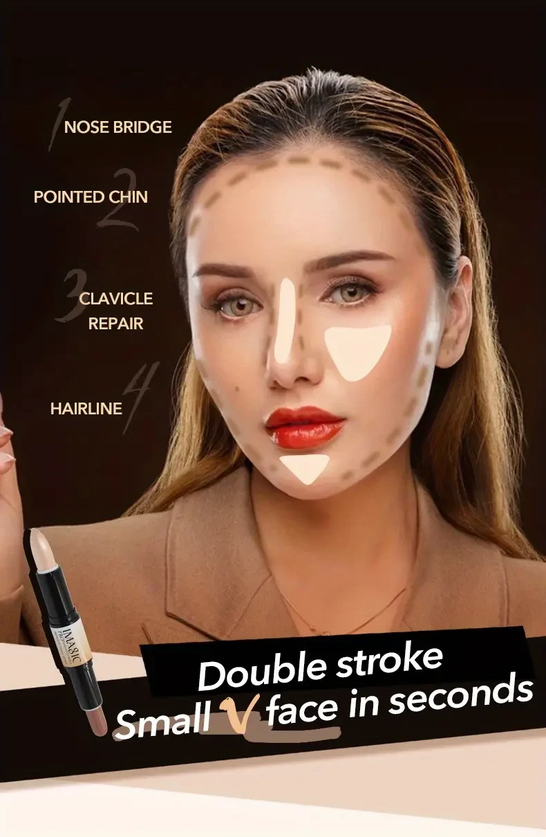 Lápiz corrector de doble punta