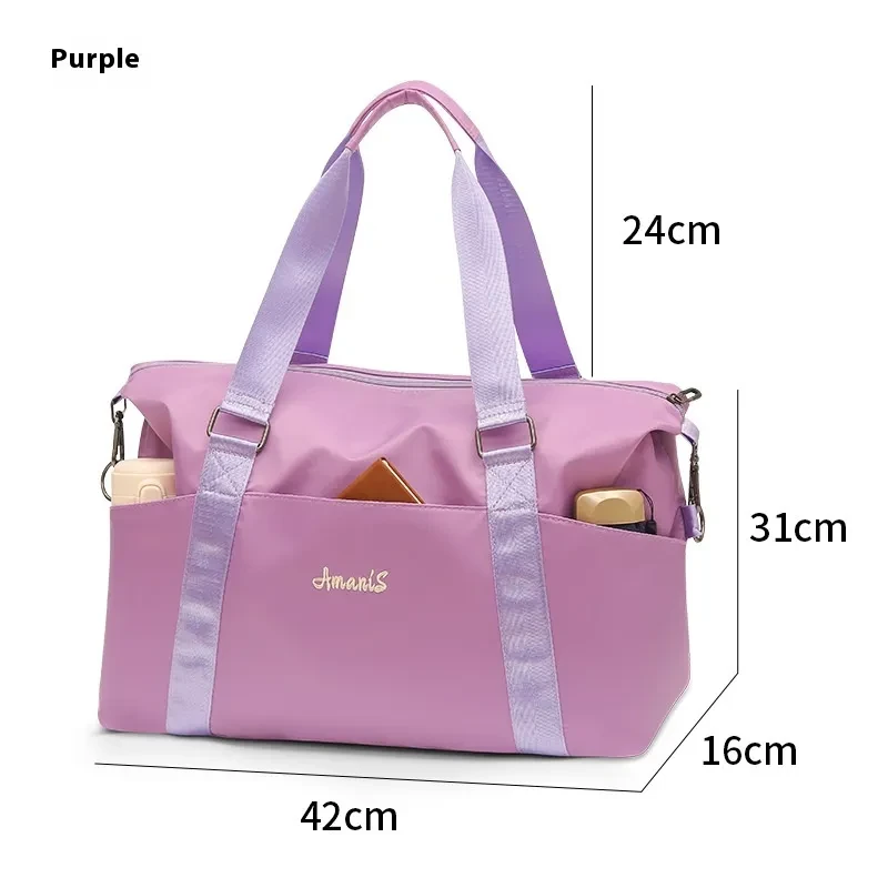 Bolsa de viaje para entrenamiento portátil de gran capacidad para hombres y mujeres