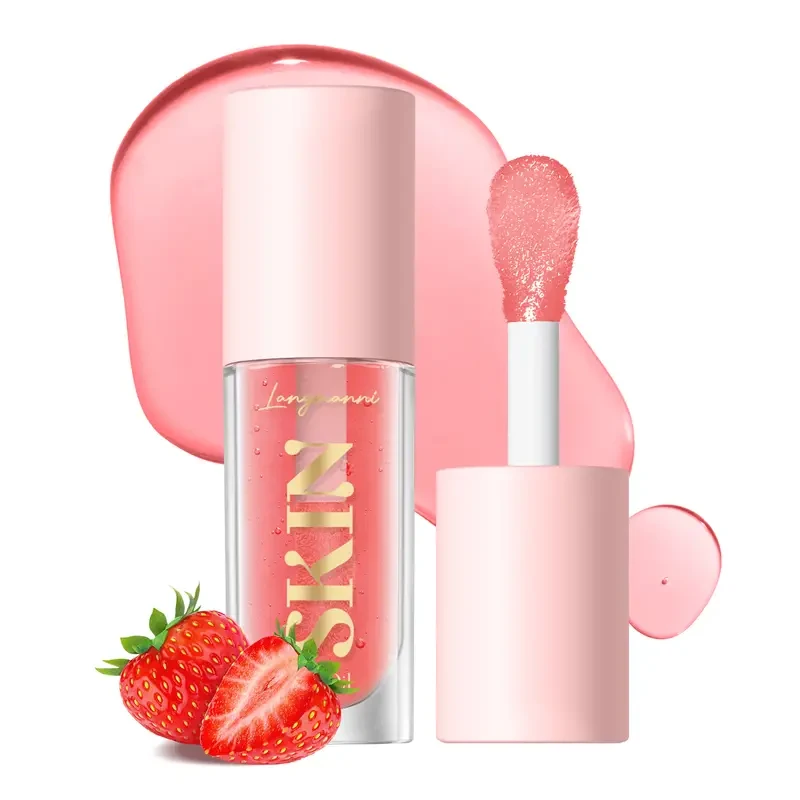 Aceite labial hidratante de 4 colores: