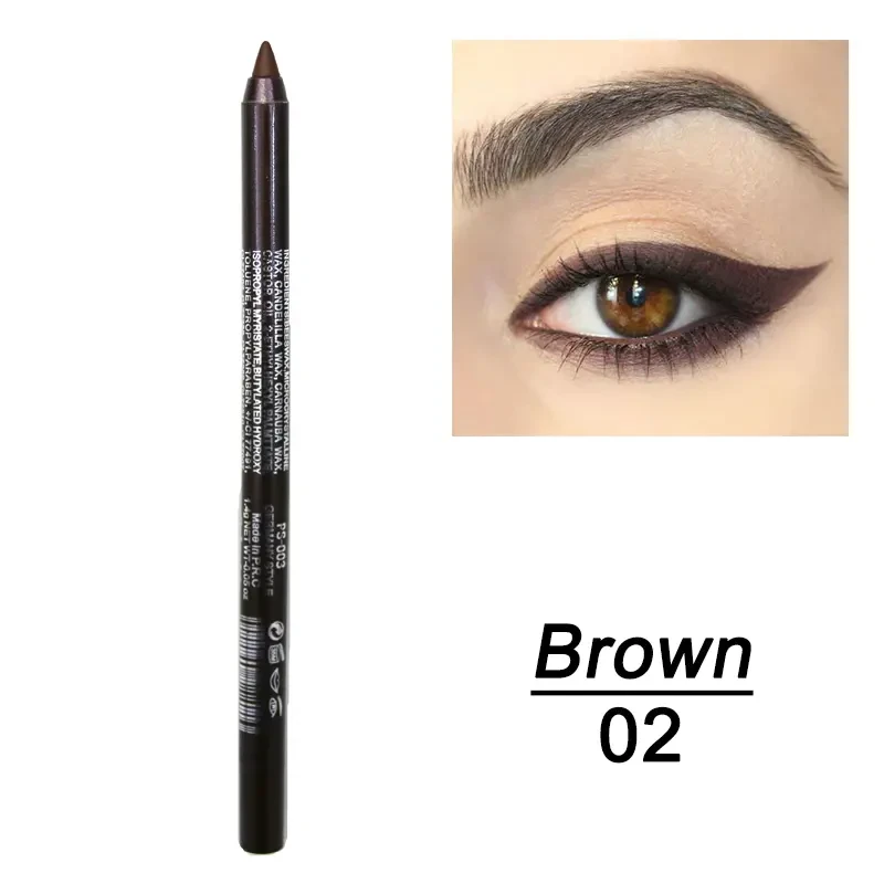 Delineador de ojos ahumado metálico multicolor