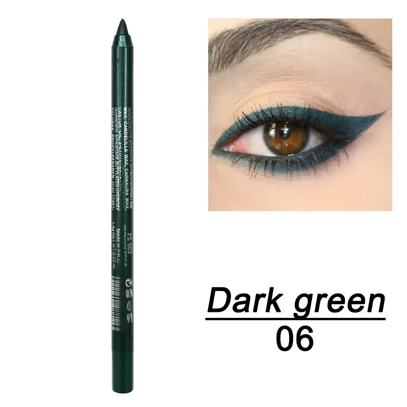 Delineador de ojos ahumado metálico multicolor