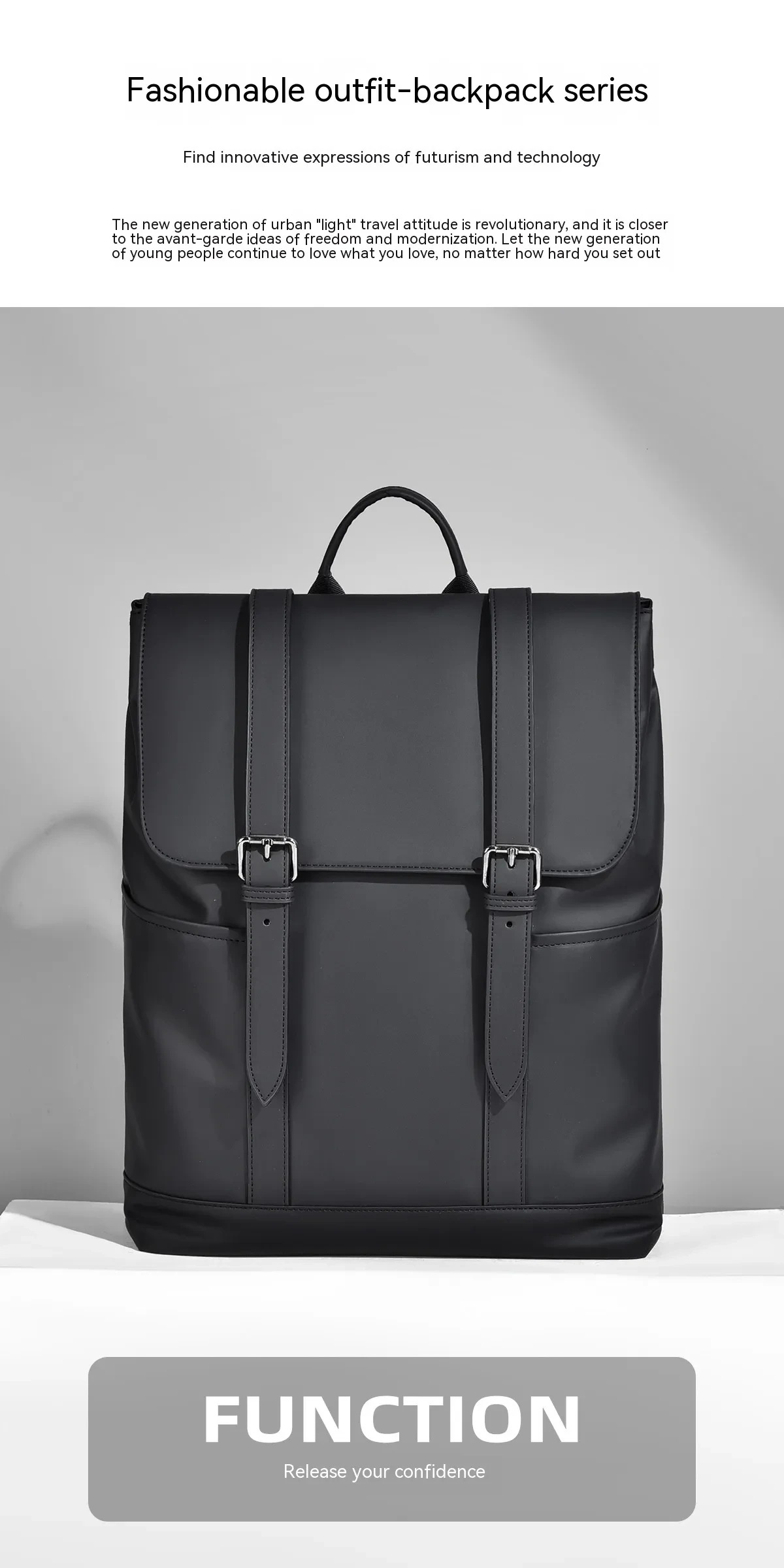 Mochila ligera e impermeable para viajes de ocio para hombres y mujeres