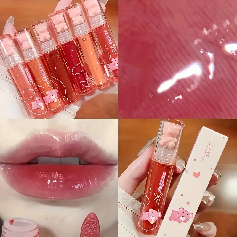 Esmalte de labios de 6 colores