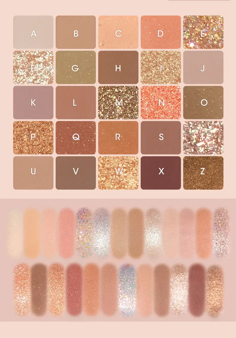 25 colores de maquillaje color tierra