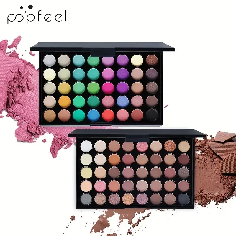 Paleta de maquillaje de ojos de 40 colores