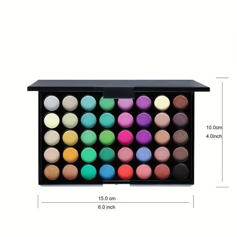 Paleta de maquillaje de ojos de 40 colores