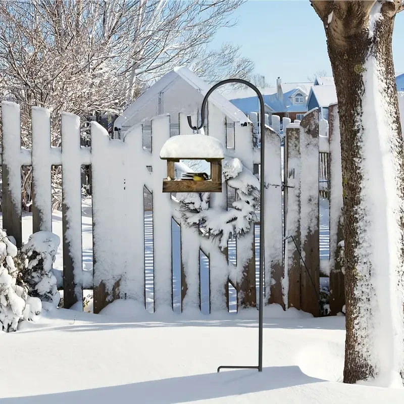 Juego de 8 ganchos de pastor resistentes al óxido, 90 cm