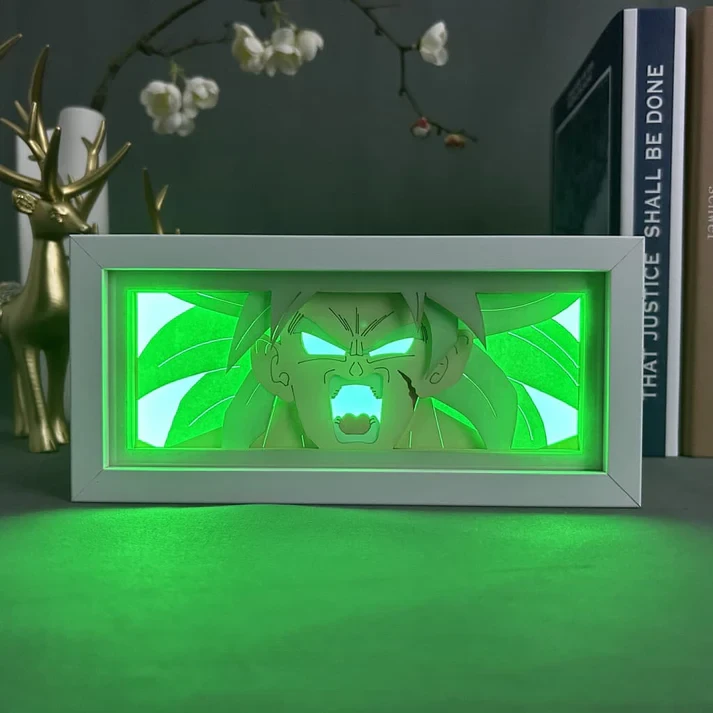 Caja de luz de Dragon Ball Z Broly
