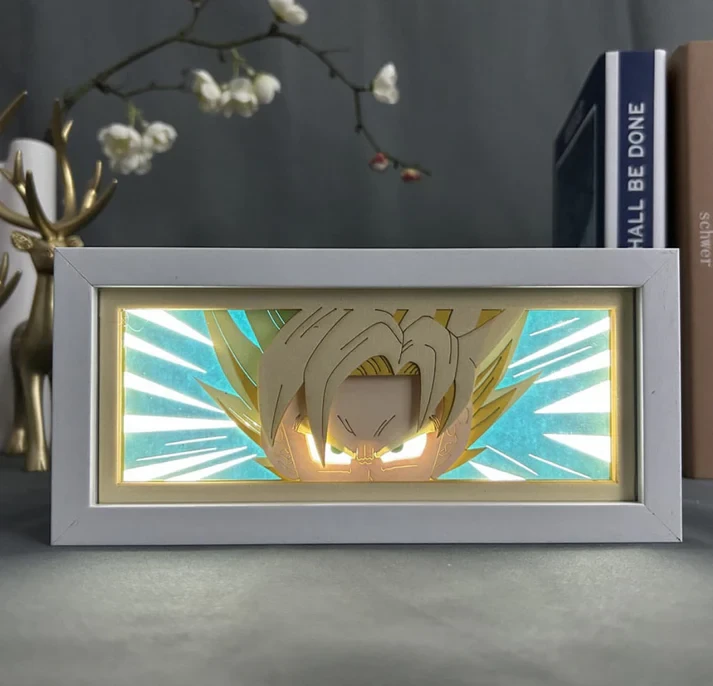 Caja de luz de Goku de Dragon Ball Z