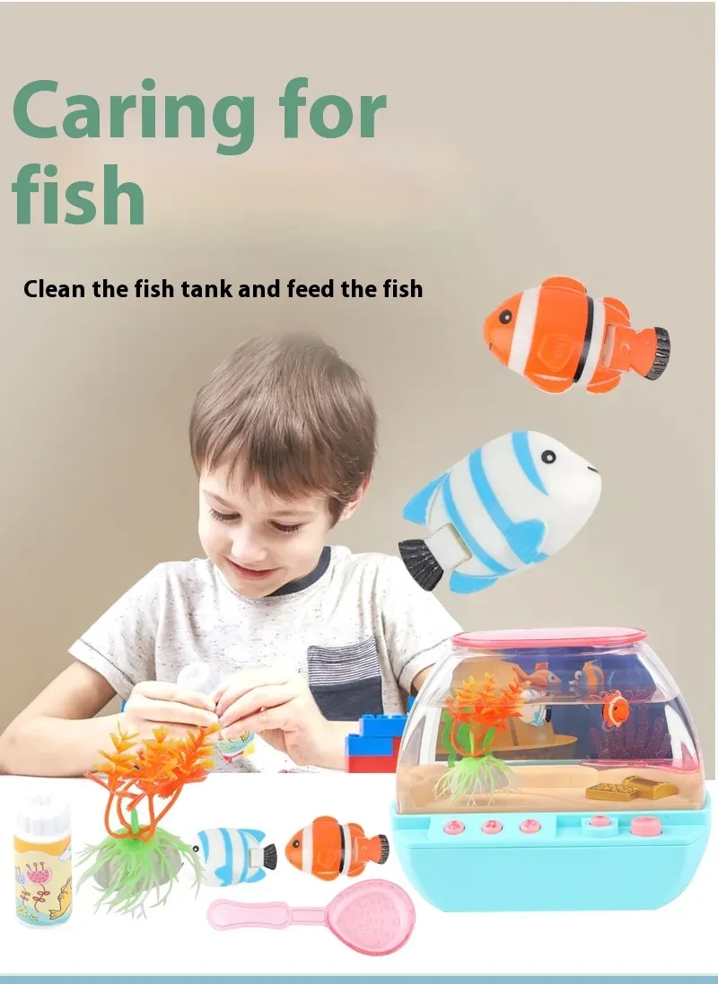 Mini juguetes educativos Happy Aquarium