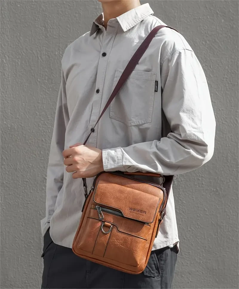1/2 pieza Bolso bandolera, Bolso de hombro para hombre,