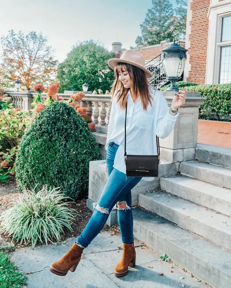 Bolso bandolera pequeño Roulens para mujer