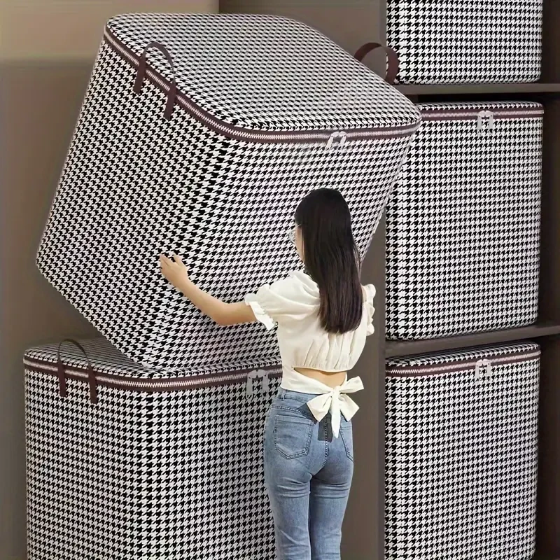 Cajas de almacenamiento de pata de gallo