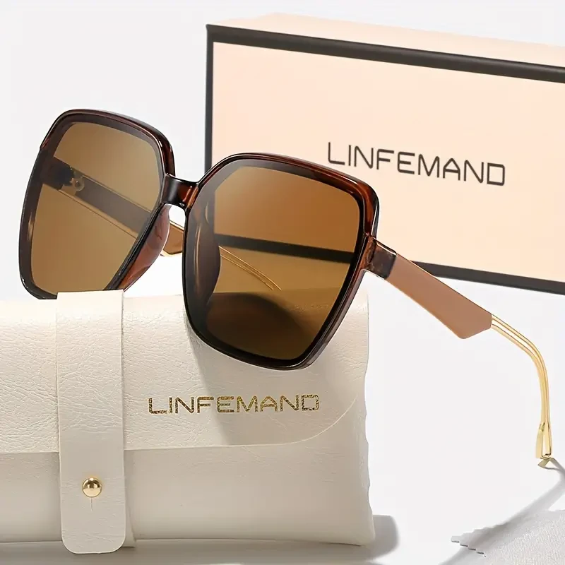 Gafas de moda extragrandes LINFEMAND