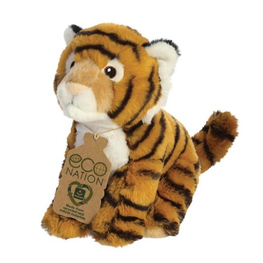 PELUCHE DE TIGRE DE BENGALA DE ECO NATION