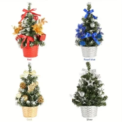 Árbol de Navidad de mesa LIXADA - Pequeña decoración de escritorio