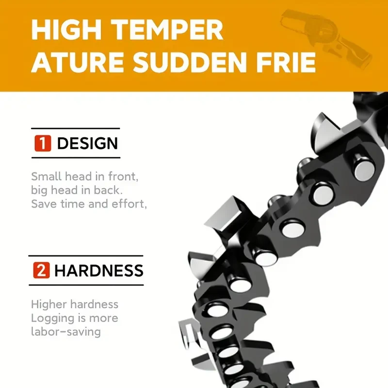 Motosierra eléctrica portátil compacta Jsd-Hope - Batería recargable