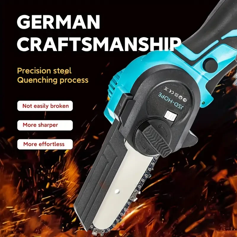 Motosierra eléctrica portátil compacta Jsd-Hope - Batería recargable