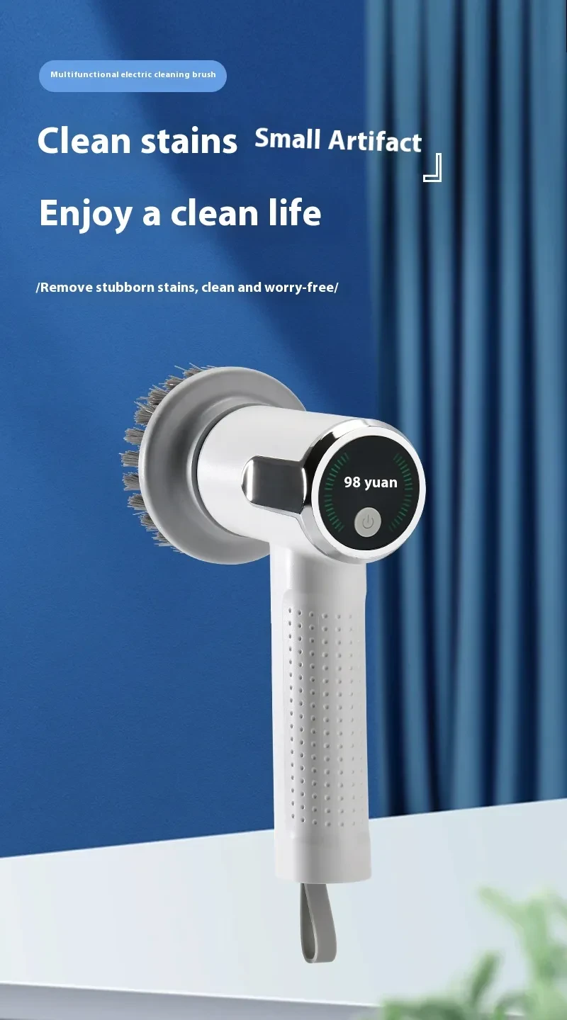 Cepillo de limpieza eléctrico con pantalla inteligente
