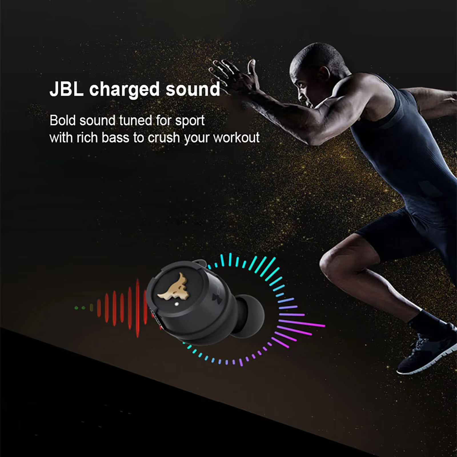 Auriculares estéreo inalámbricos Bluetooth para juegos con reducción de ruido, ajuste ligero, control y micrófono.