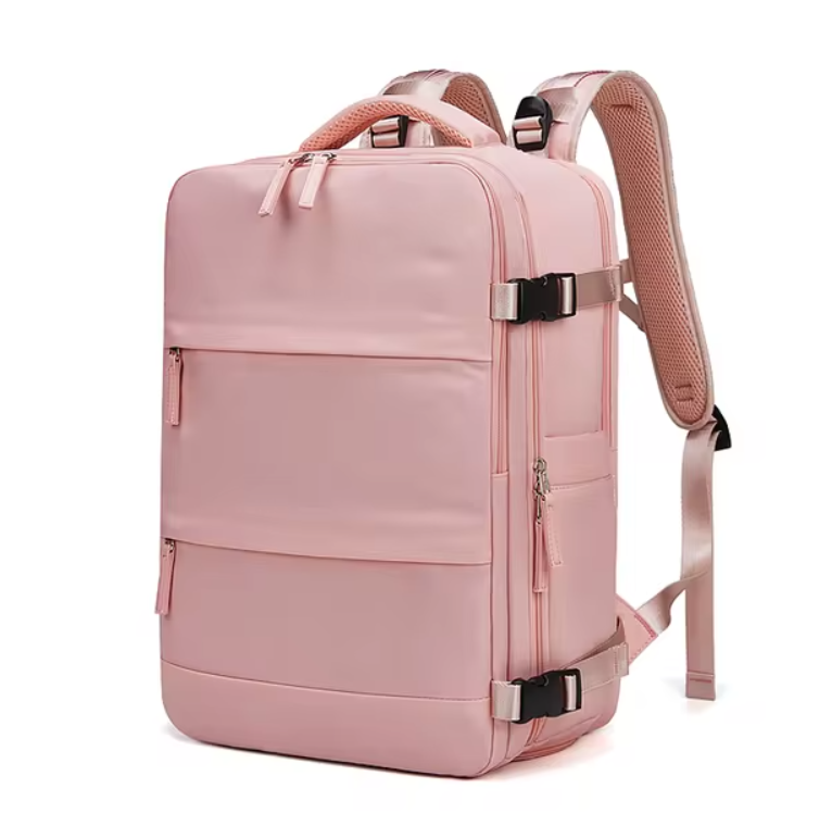 Mochila para portátil de 15,6 pulgadas para mujer, mochila escolar con carga USB para adolescentes, mochila de viaje independiente para zapatos, mochila para exteriores