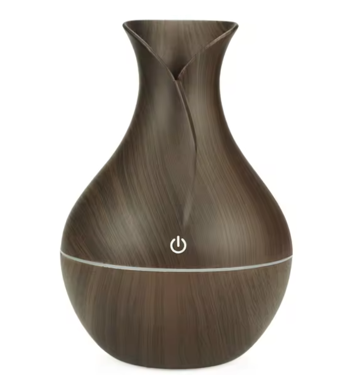Humidificador de aire de 200 ml, difusor de aceites esenciales, USB, minihumidificador con luz colorida para casa, oficina y coche.