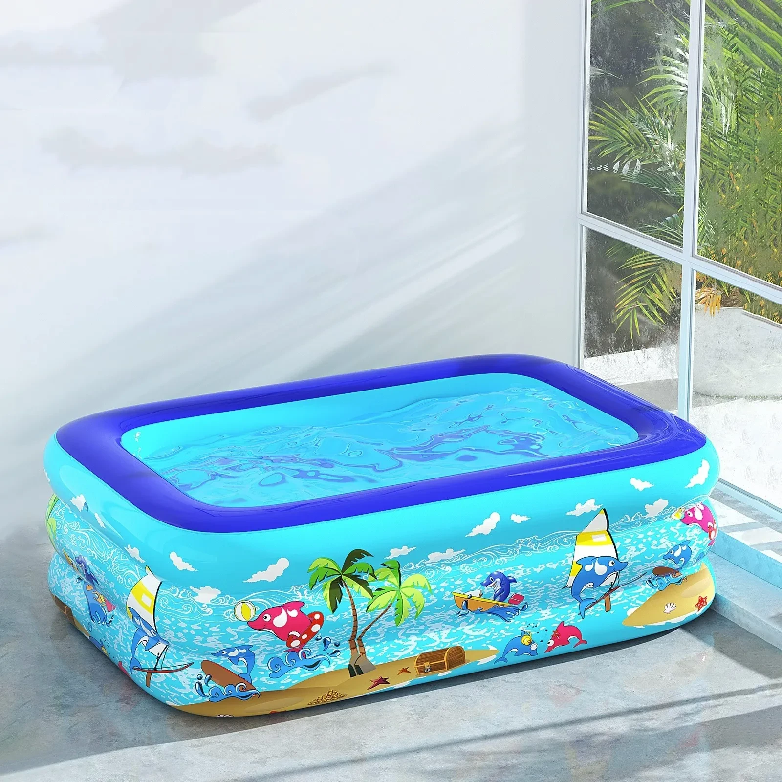 Piscina inflable para niños