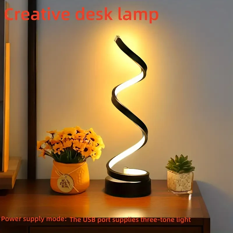 Lámpara de escritorio creativa de inspiración vintage