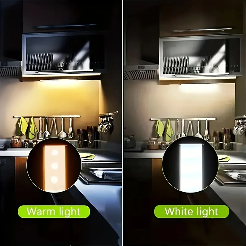 Luz nocturna con sensor de movimiento LED recargable