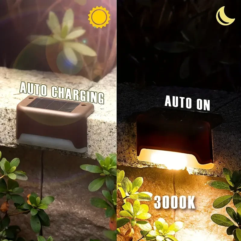 Paquete de 16 luces solares para jardín al aire libre