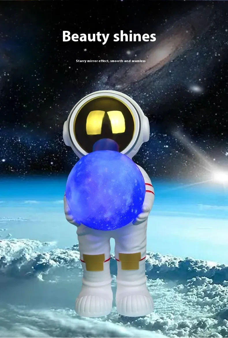 Lámpara de proyección de cielo estrellado Spaceman