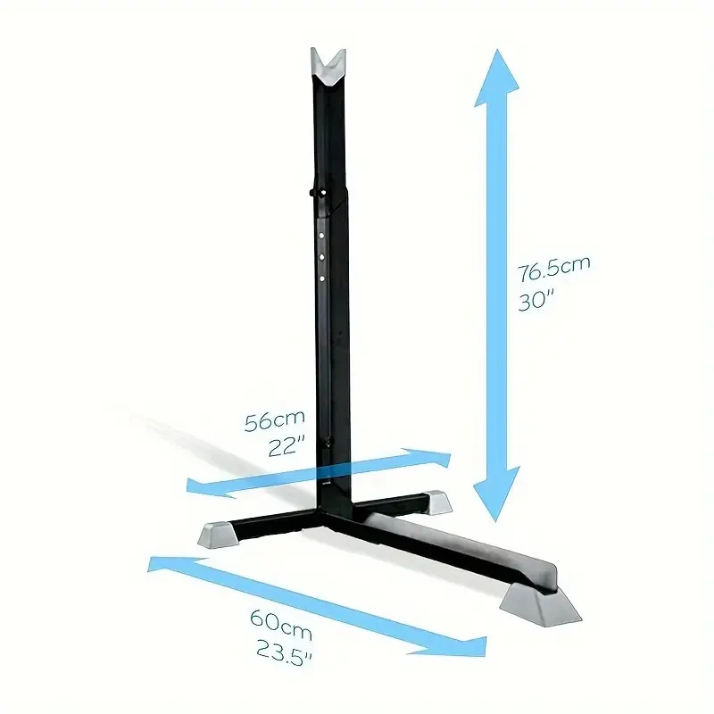 Soporte vertical para bicicletas portátil y compacto - Almacenamiento interior de bicicletas