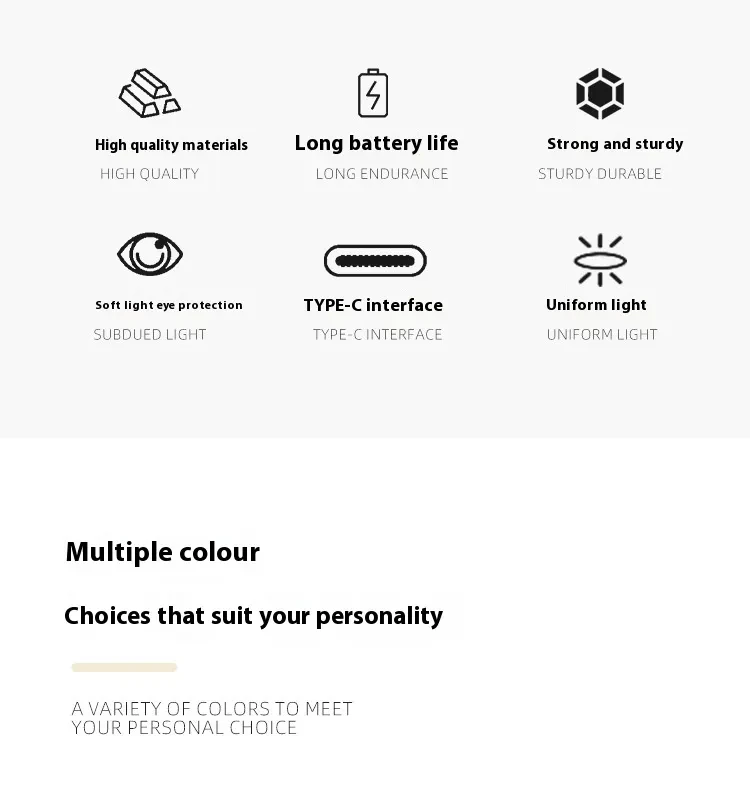 Decoración de mesita de noche con luz de globo aerostático para dormitorio