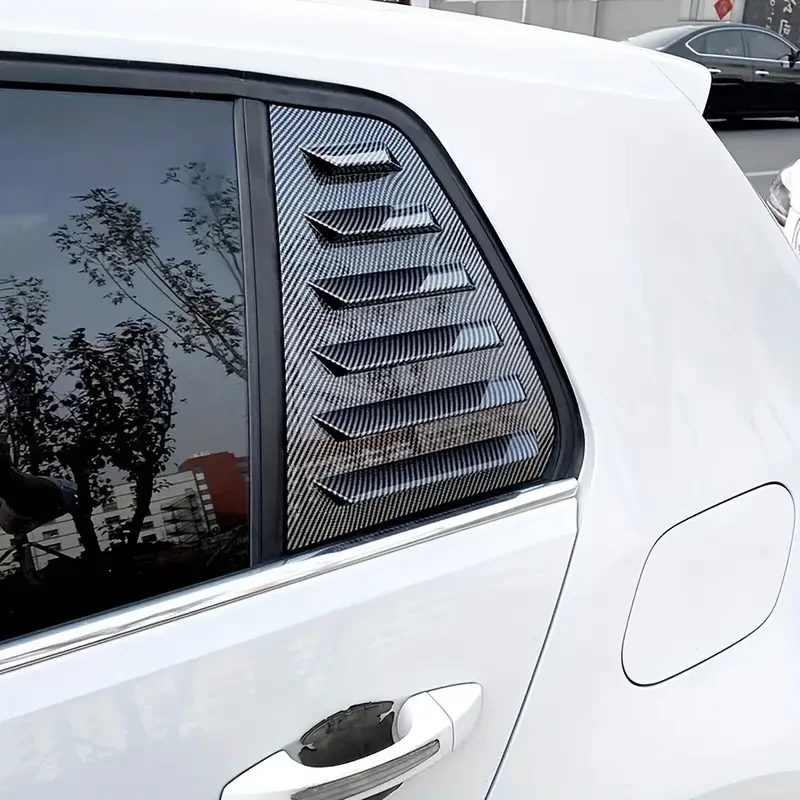 Rejilla de ventilación lateral de fibra de carbono para VW Golf MK7/MK7.5 GTI R (2014-2019)
