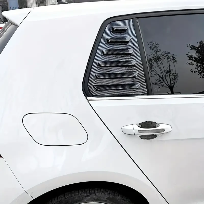 Rejilla de ventilación lateral de fibra de carbono para VW Golf MK7/MK7.5 GTI R (2014-2019)