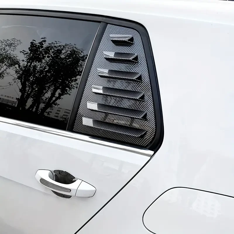 Rejilla de ventilación lateral de fibra de carbono para VW Golf MK7/MK7.5 GTI R (2014-2019)