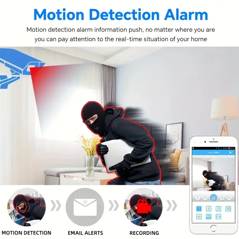 Cámara de seguridad de largo alcance HD WIFI