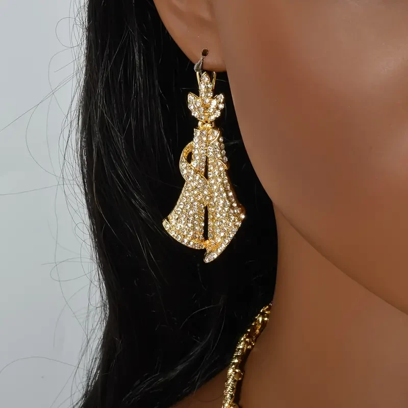 Elegante conjunto de joyas de estilo árabe