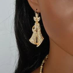 Elegante conjunto de joyas de estilo árabe