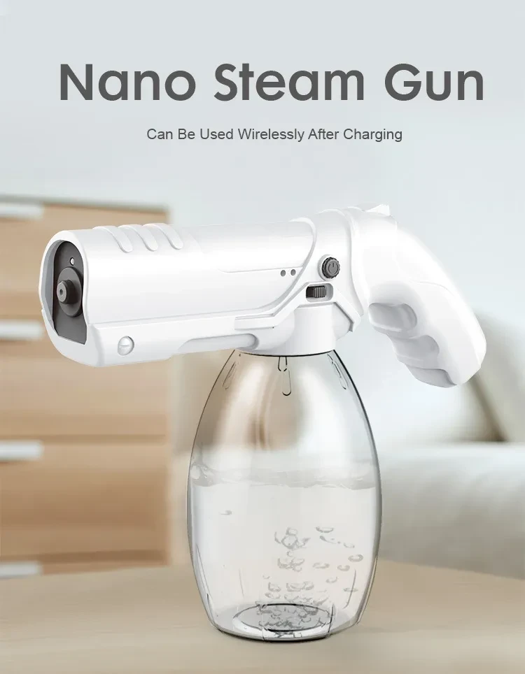 Pistola pulverizadora nanoatomizadora inalámbrica portátil