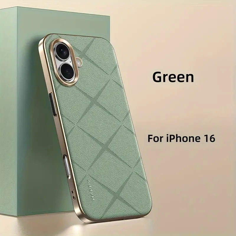 Funda para iPhone 16/16Pro/16ProMax, lujosa, retro, moderna