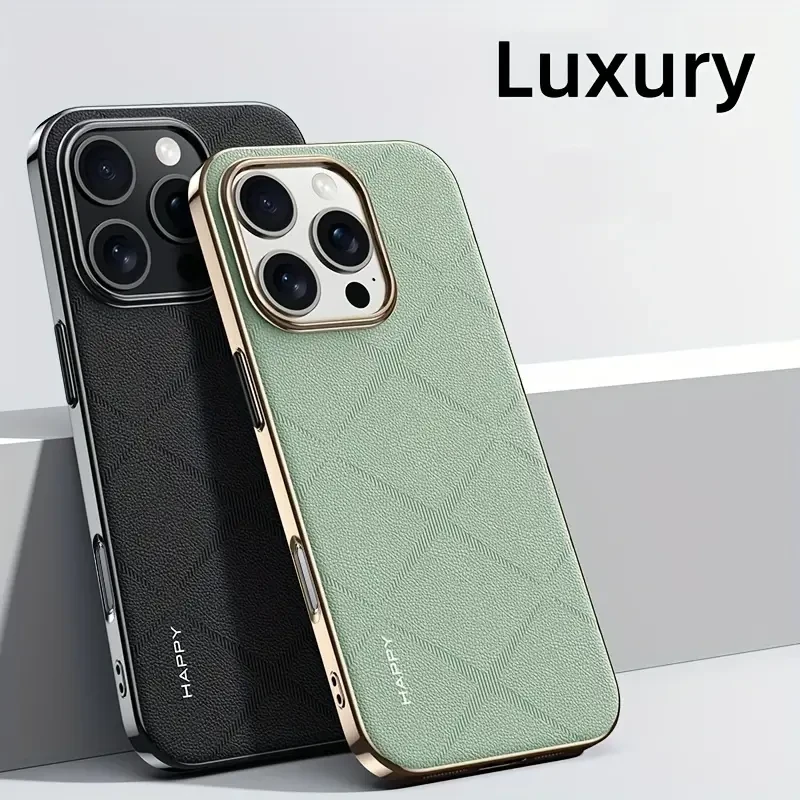 Funda para iPhone 16/16Pro/16ProMax, lujosa, retro, moderna