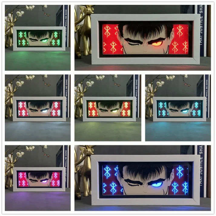 Caja de luz Berserk Guts