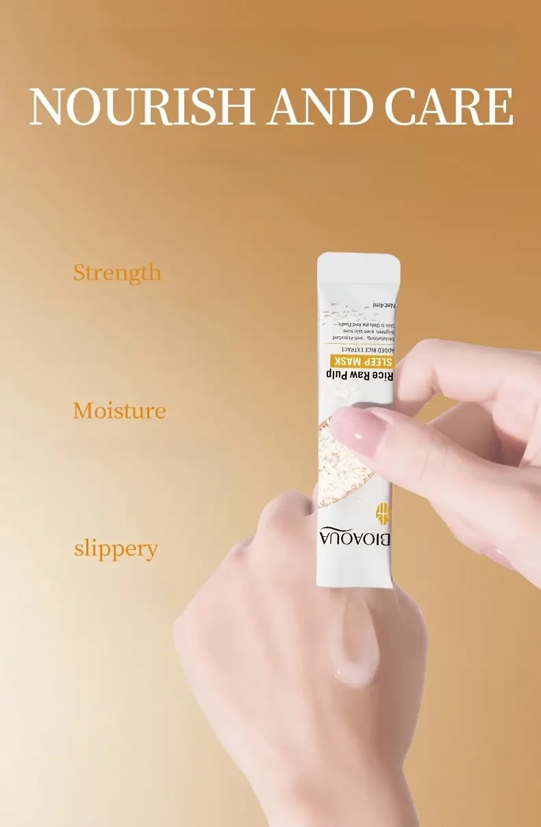 Mascarilla facial hipoalergénica con extracto de arroz