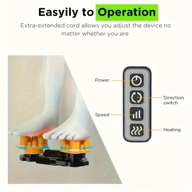 Masajeador de pies para circulación y relajación