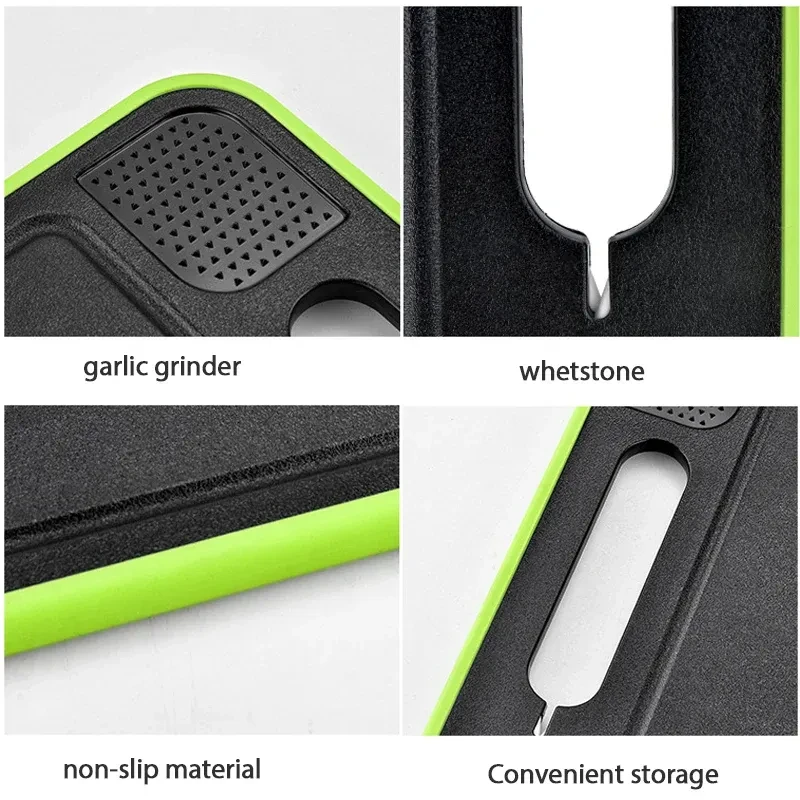 Tabla de cortar de doble cara con descongelación