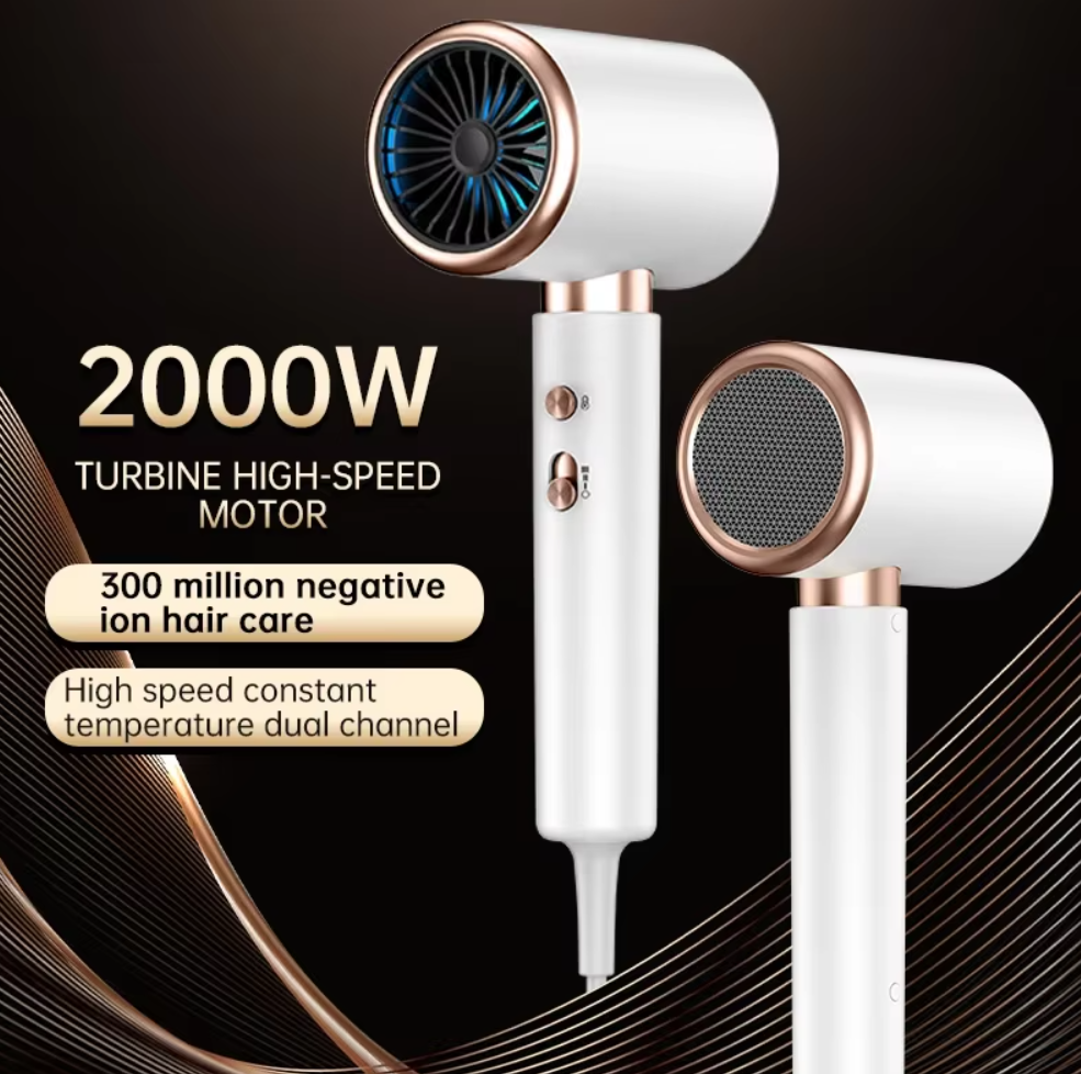 Secador de pelo profesional de 5.ª marcha de 2000 W