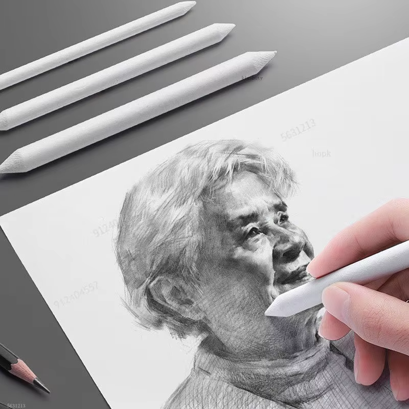Juego de lápices de dibujo de 27, 38 y 47 piezas, bolsa enrollable de lona para lápices de dibujo, suministros de dibujo artístico, carboncillos y borradores amasables.